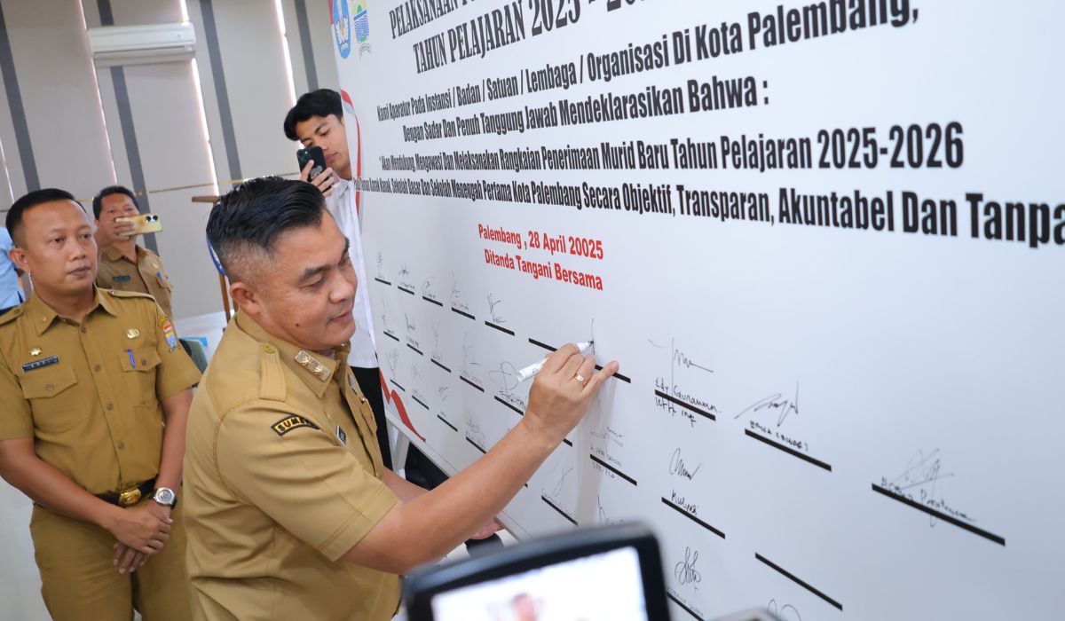 Sekda Palembang Pastikan SPMB 2025 Bersih dari Pungli, Tak Ada Ruang untuk Kecurangan!