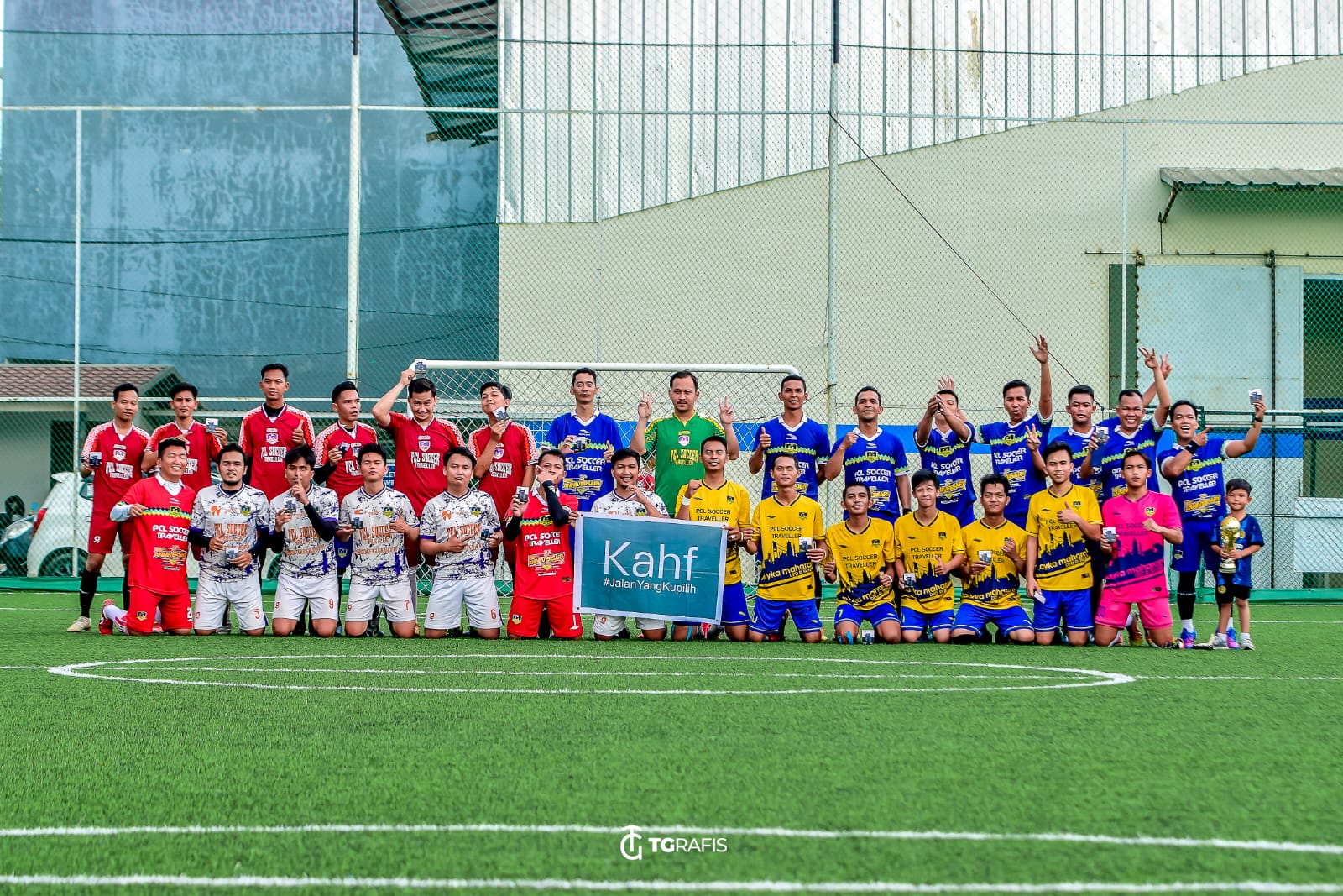 Kahf Ajak Palembang Community League Fun Match dengan Mantan Pemain Timnas Indonesia