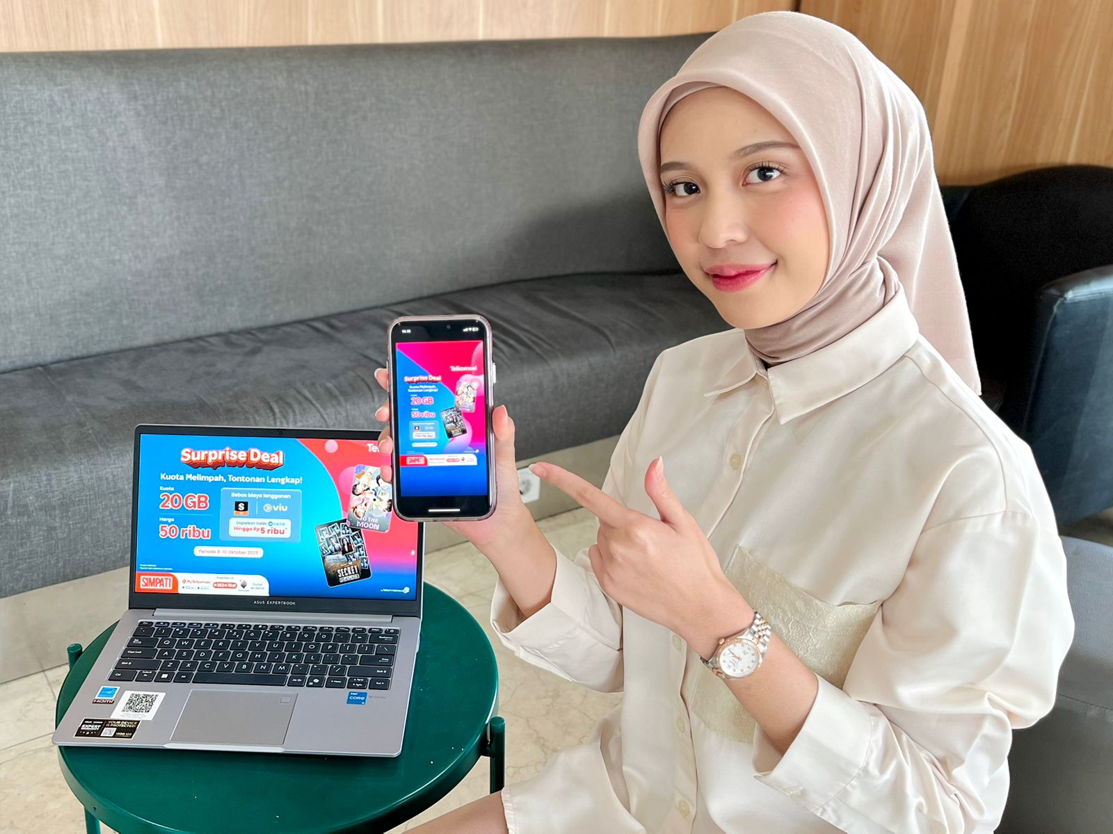 Promo Telkomsel Surprise Deal, Kuota 20GB Murah, Hanya Rp 50 Ribu, Gratis Langganan ShortMax dan Viu!