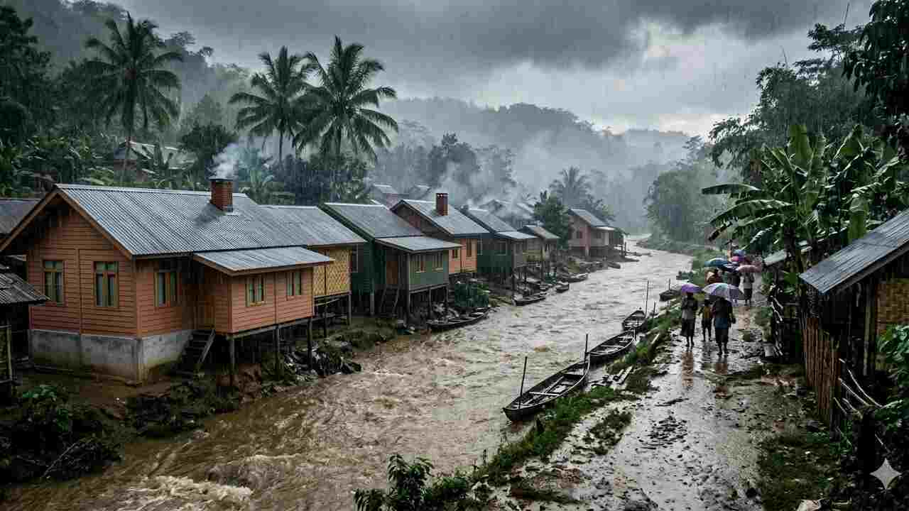 Prakiraan Cuaca Sumsel Hari Ini: Hujan Ringan Meluas, Palembang Diprediksi Berawan