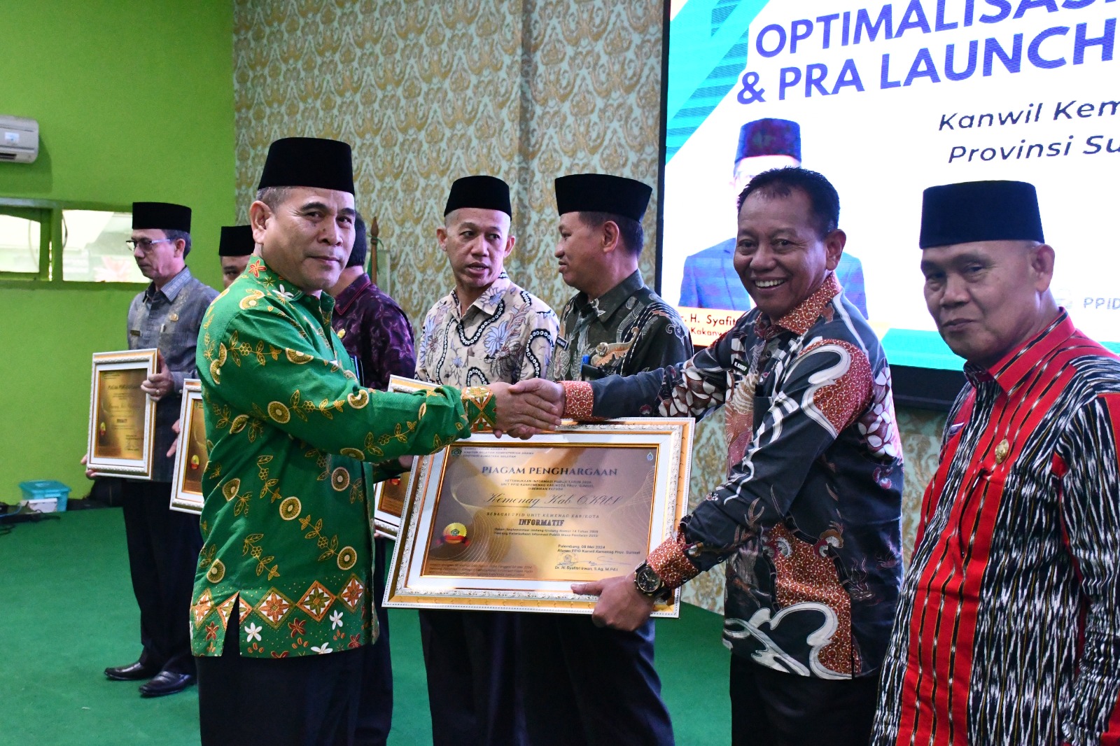Kemenag Sumsel Gelar Anugerah Keterbukaan Informasi Publik untuk PPID se Sumatera Selatan