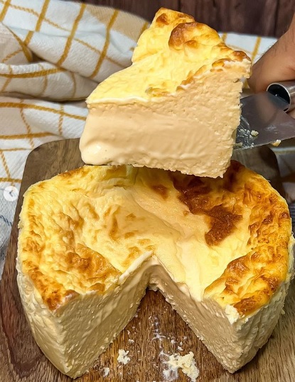 Cream Kejunya Lumer Banget! Cheese Cake Kukus Vla Keju Lumer Dijamin 