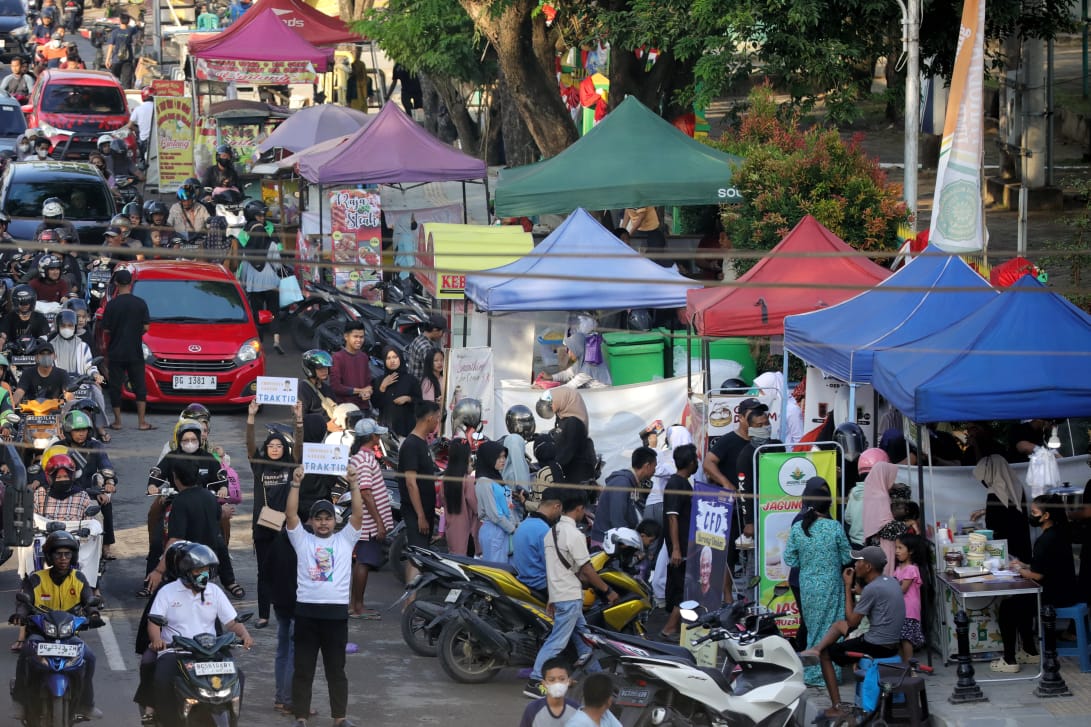 Crivisaya Ganjar Bantu Promosi Produk UMKM di Kota Palembang