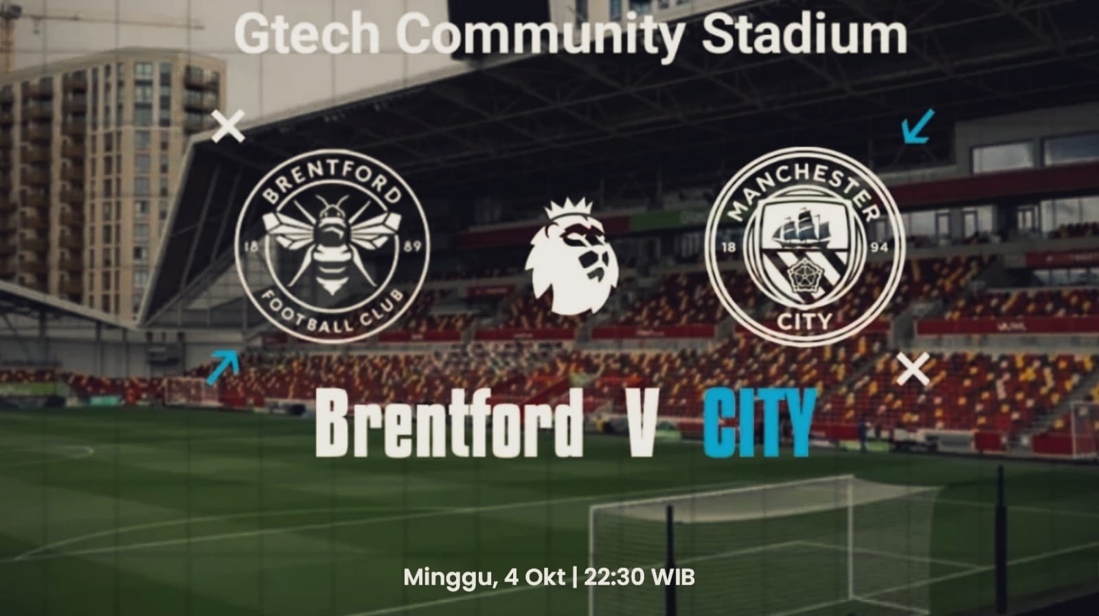 Preview Laga Premier League: Brentford vs Manchester City - Prediksi dan Susunan Pemain