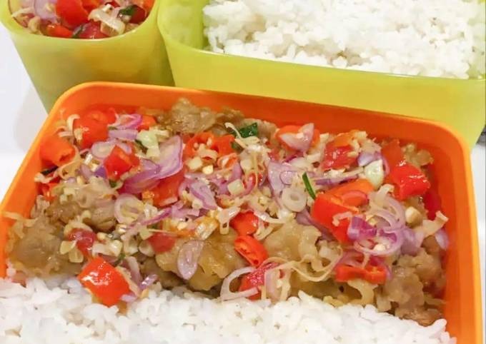 Beef Gyudon Viral Khas Jepang, Rekomendasi Menu Sahur