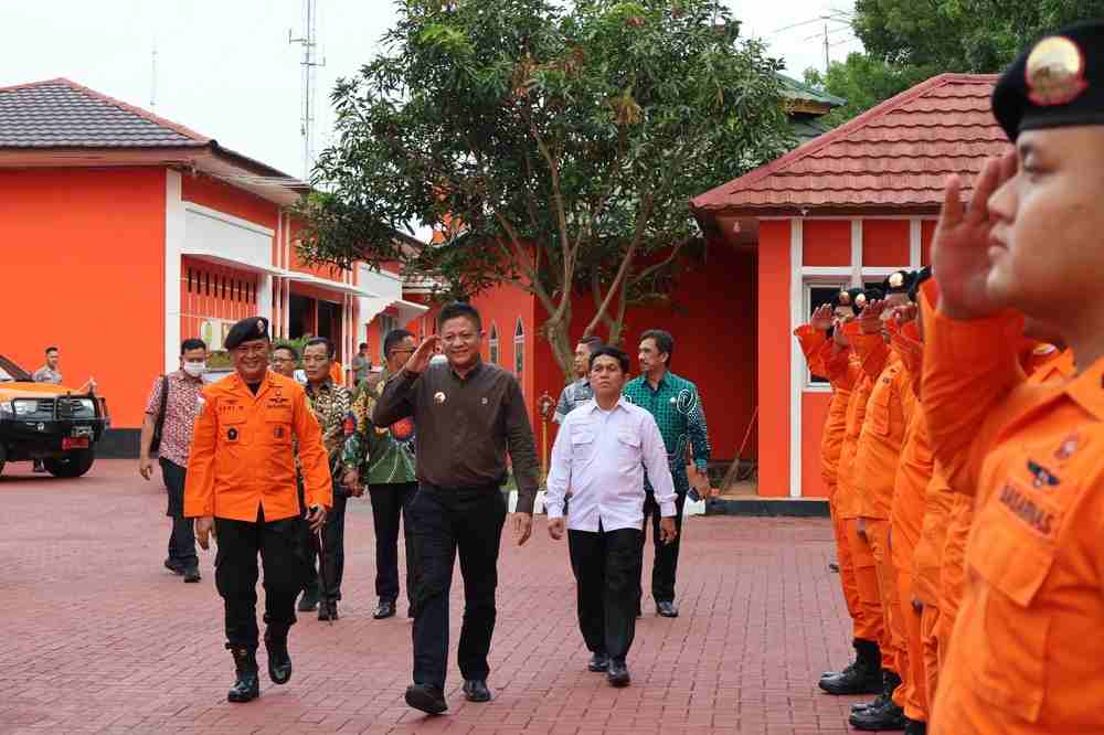 Kunjungi Kantor Basarnas Palembang, Bupati OKUT Tingkatkan Sinergitas