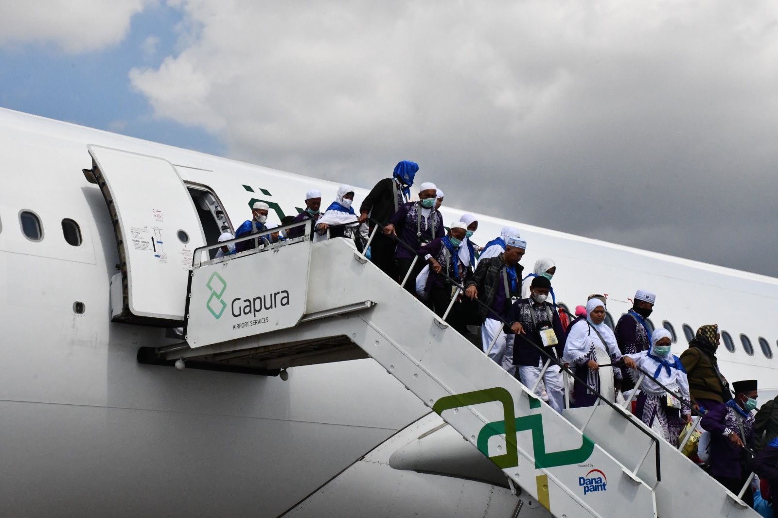 PPIH Debarkasi Palembang Terima 368 Jemaah Kloter 3, Satu Jemaah Masih Dirawat di Makkah