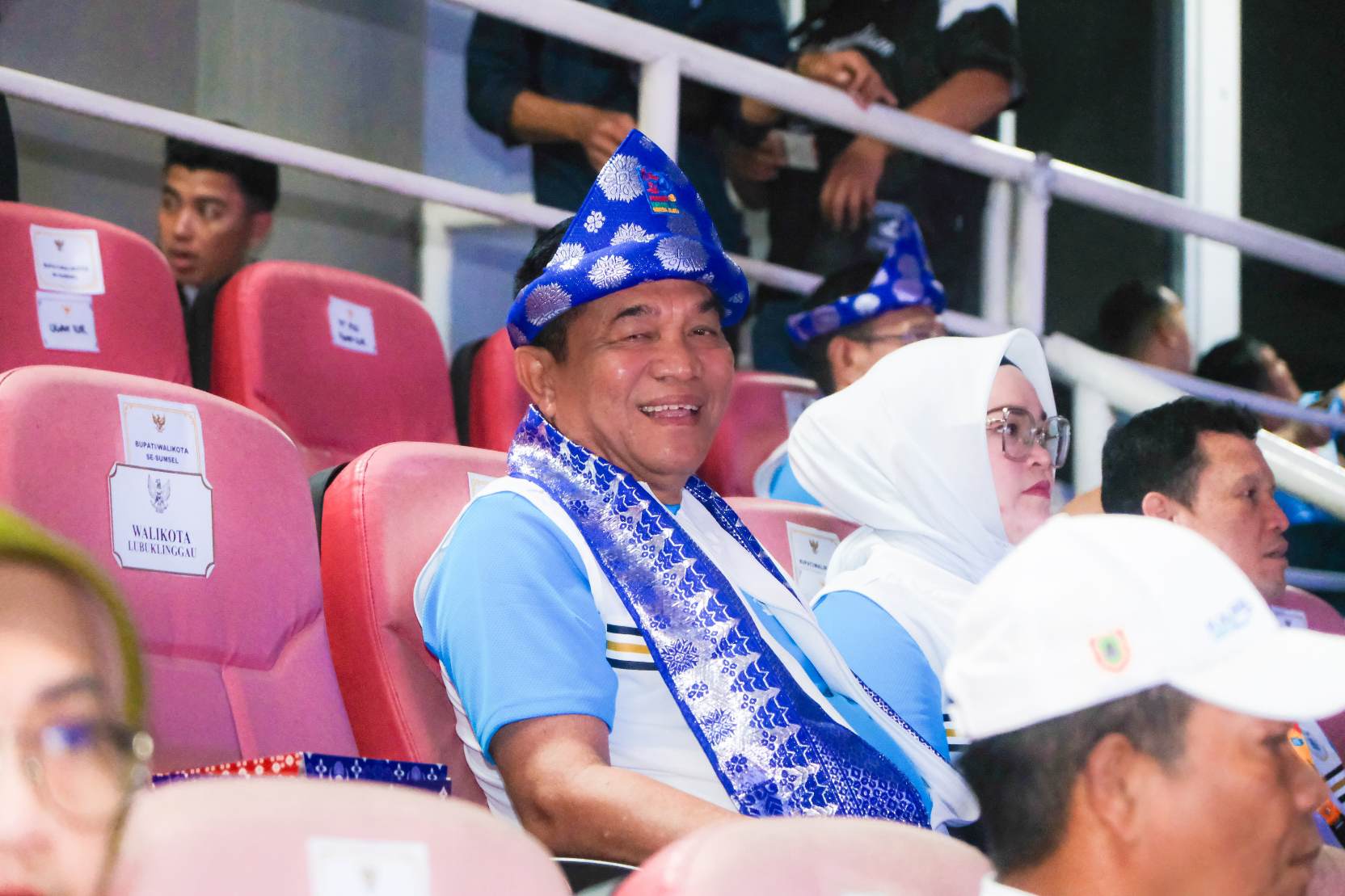 Bupati Muba Dukung Langsung Atlet di Pornas XVII Kopri 2025