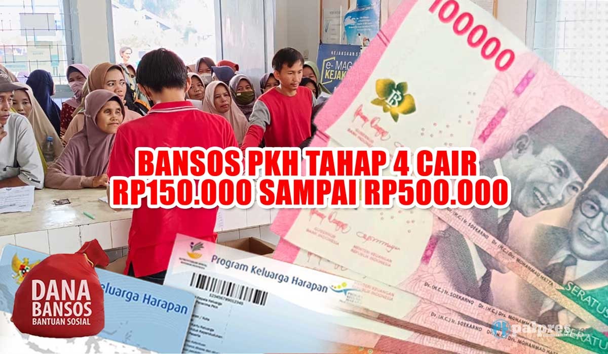 Bansos PKH Tahap 4 Cair Rp150.000 sampai Rp500.000, Cek Nama Calon Penerimanya Sudah Keluar di Sini