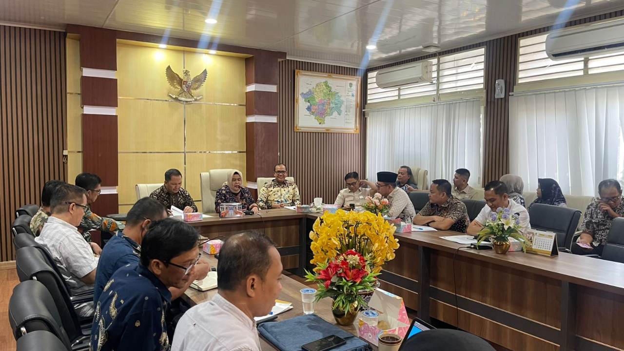 Datangi Biro Pemerintah dan Otda Pemprov Sumsel, Pemkab Muba Bahas Batas Wilayah dengan 2 Daerah Ini