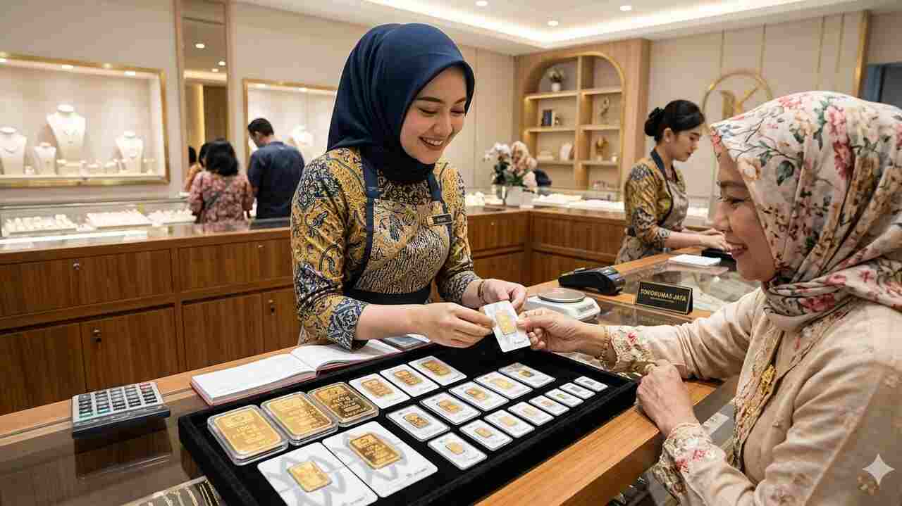 Cek Sekarang! Harga Emas Antam, UBS, Galeri24 di Pegadaian Kompak Melemah