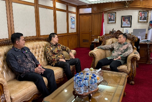 Sekda Muba Temui Dirjen Otda Kemendagri, Perkuat Otonomi Daerah dan Akselerasi Pembangunan