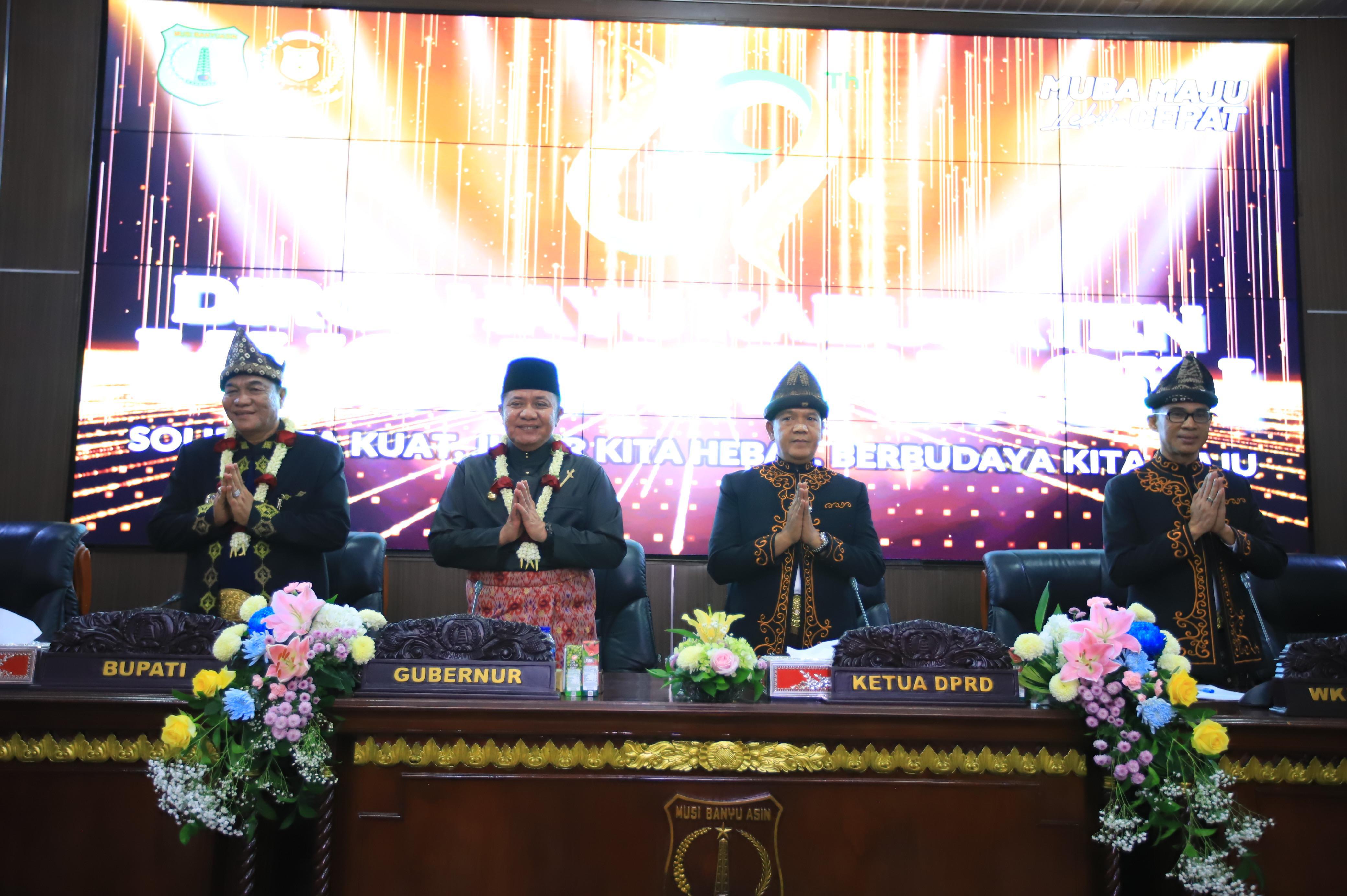 Gubernur Herman Deru Apresiasi Muba, Catat Sejarah Turunkan Angka Kemiskinan ke Satu Digit