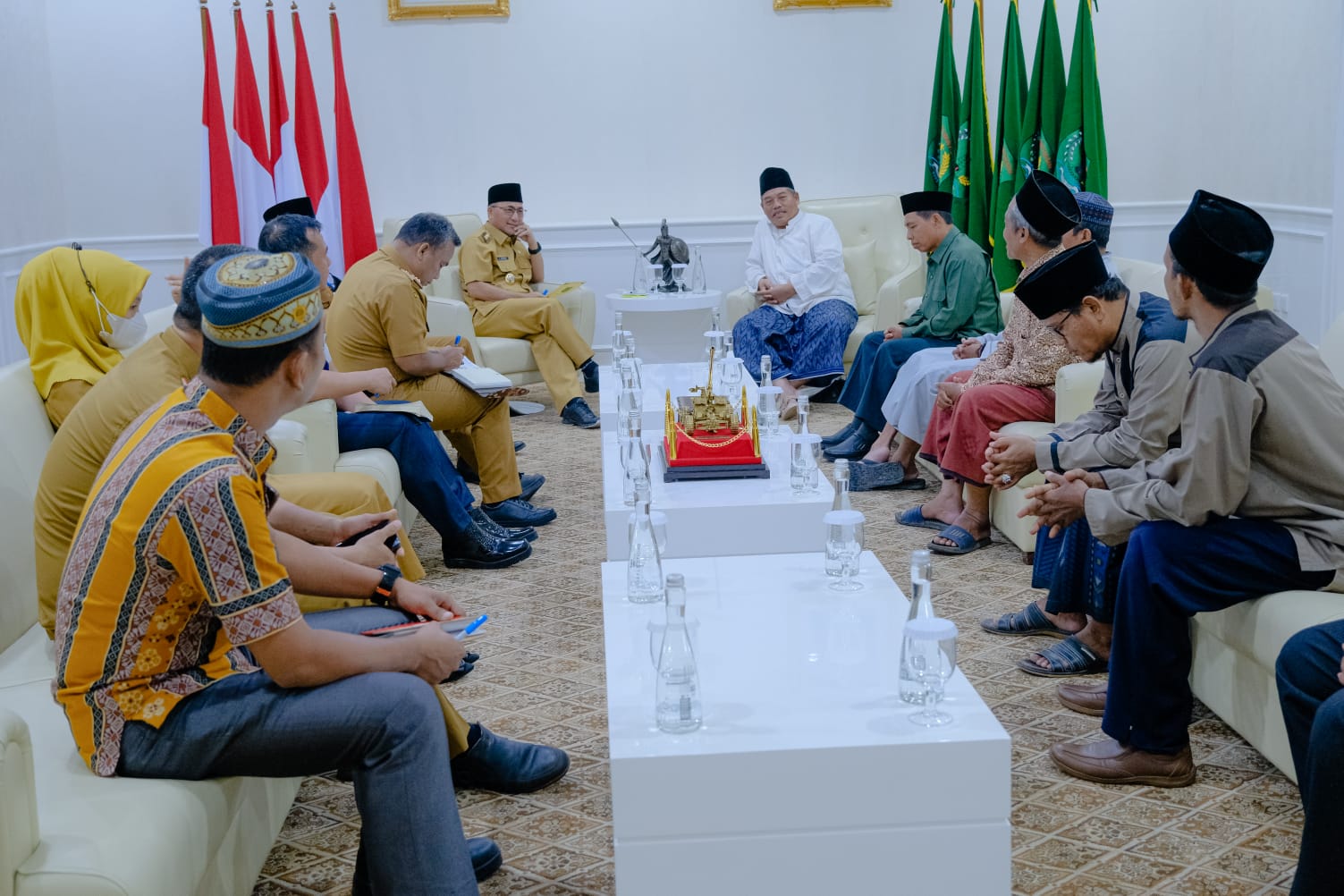 Audiensi ke Pj Bupati Muba, LDNU Sampaikan Program Kegiatan