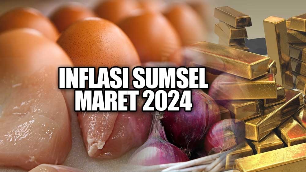 Inflasi Sumsel Bulan Maret 2023 Terendah Kedua se- Sumatera 