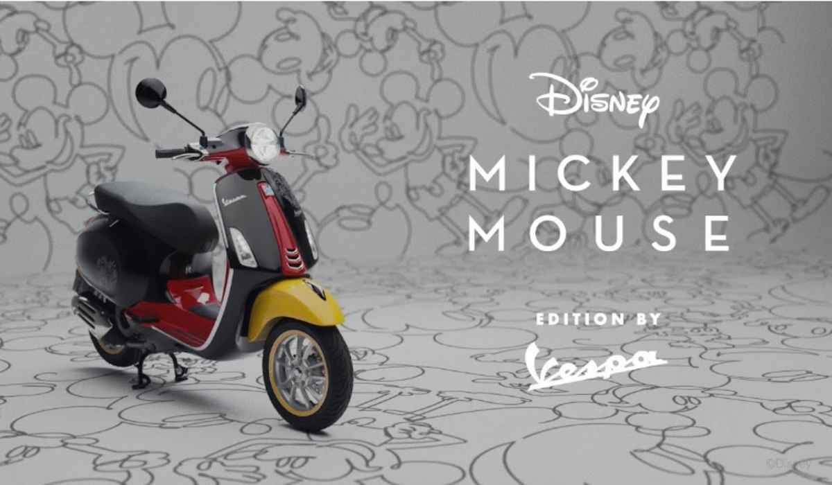 Vespa Mickey Mouse Masuk Indonesia, Harganya Cuma Segini, Cek Spesifikasinya