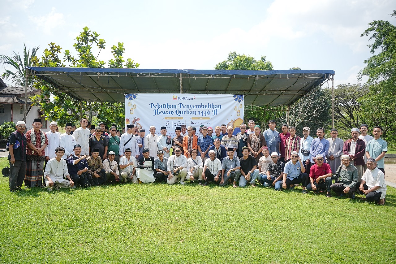 Bukit Asam Bekali Pelatihan 90 Juru Sembelih Hewan Kurban untuk Idul Adha 1446 H