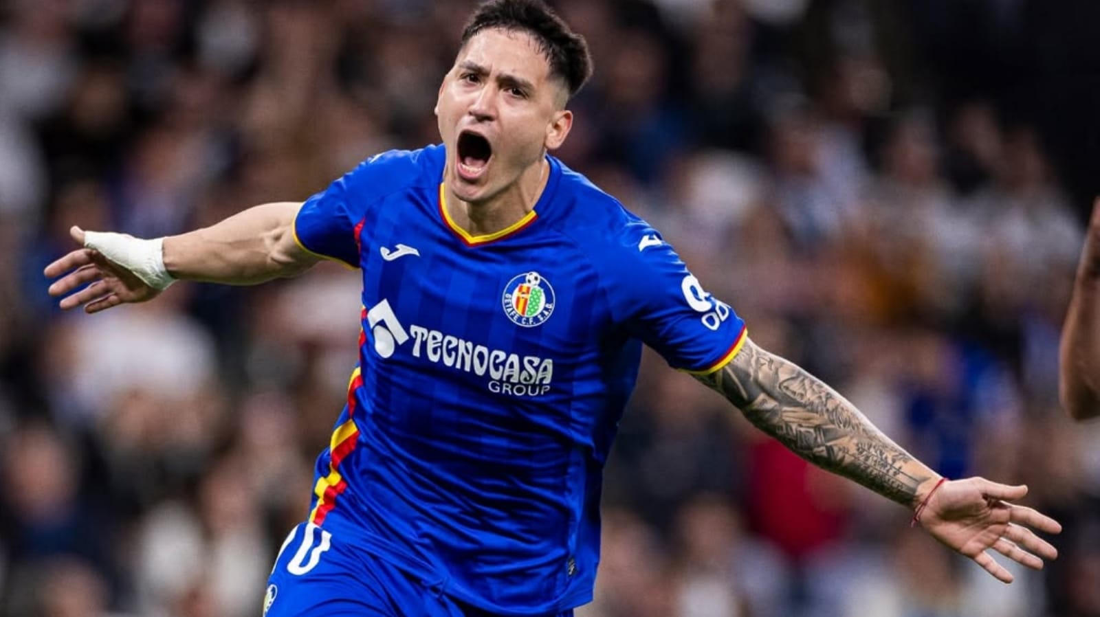 Gol indah Martin Satriano Mempermalukan Real Madrid di Bernabeu