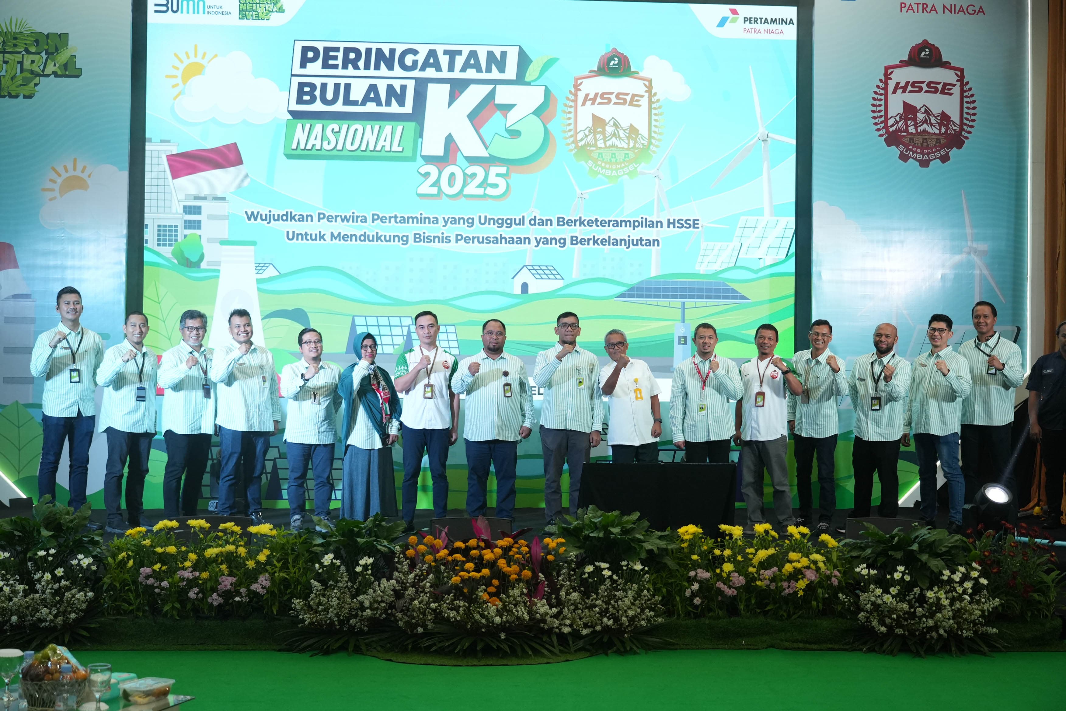 Bulan K3 Dimulai, Pertamina Patra Niaga Sumbagsel Ingatkan Pentingnya Keselamatan Kerja