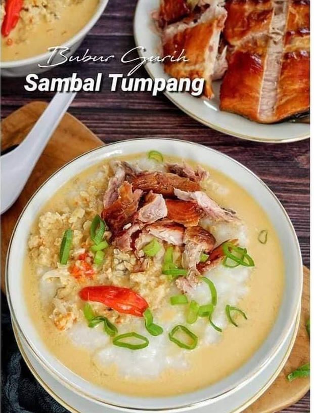 Sarapan Pagi Bubur Gurih dengan Sambal Tumpang Nikmatnya Luar Biasa