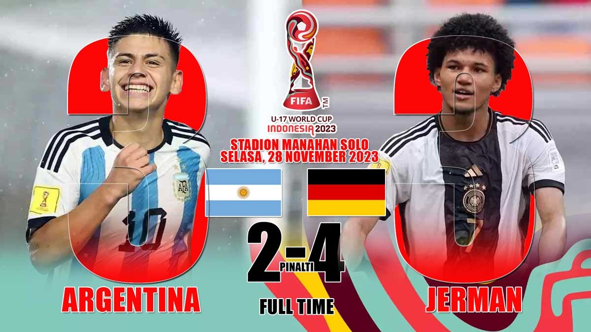 Heide Pahlawan Jerman U17 Lolos ke Final Piala Dunia U17 2023, Singkirkan Argentina U17 Lewat Adu Penalti