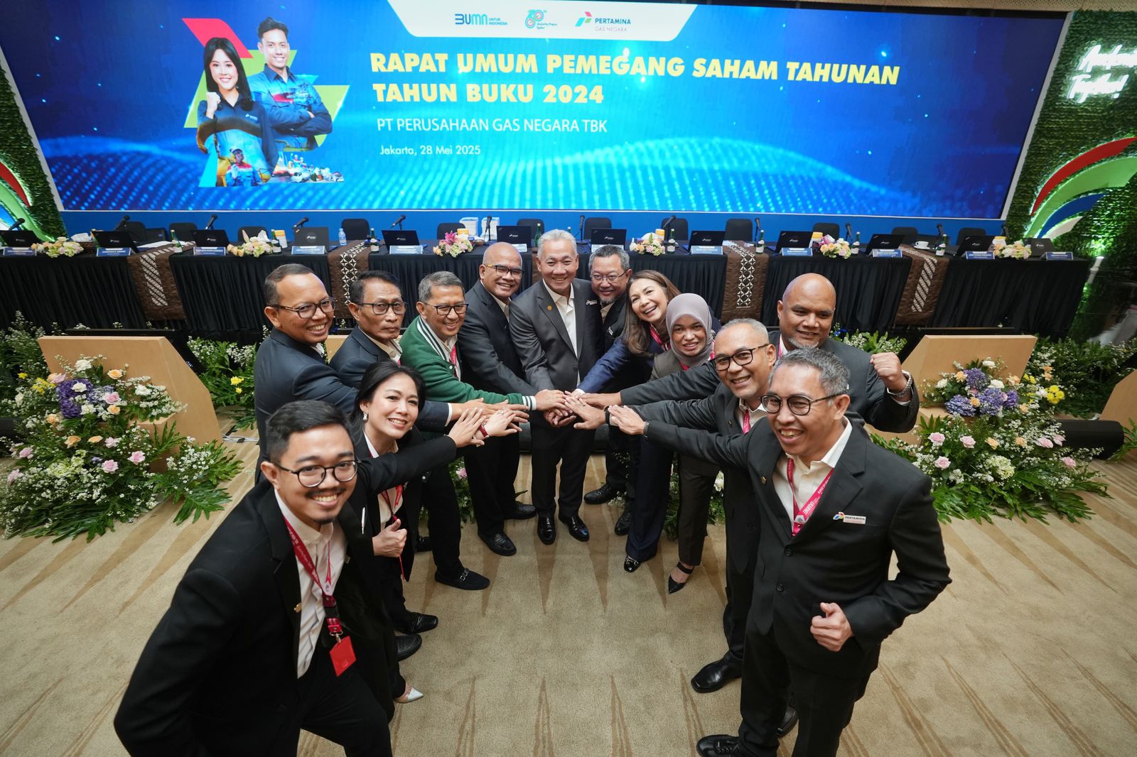 RUPST PGN 2025, Pemegang Saham Setujui Dividen 80 Persen dari Laba Bersih 2024 Sebesar USD 271,5 Juta