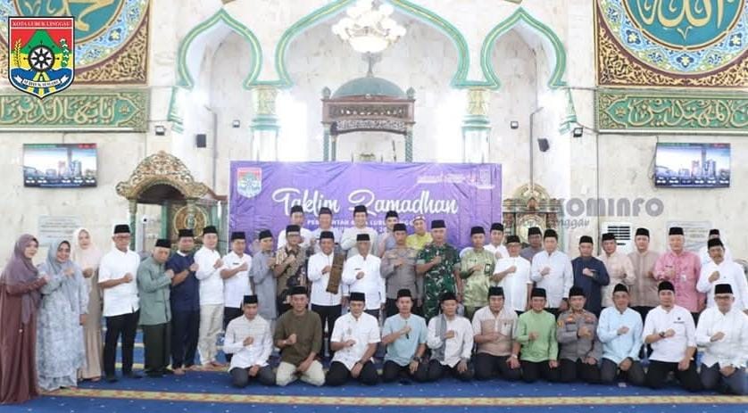 Pemkot Gelar Taklim Ramadhan di Masjid Agung As-salam Lubuk Linggau