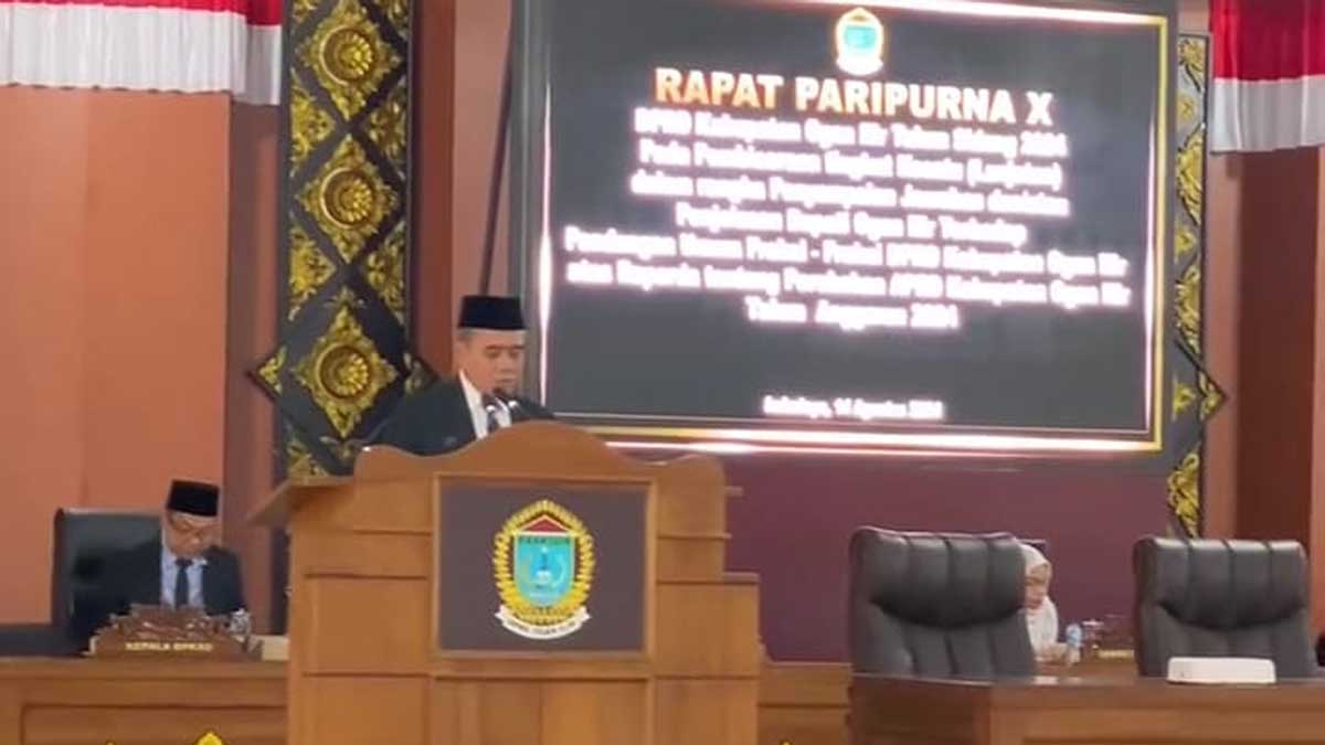 Ini Jawaban dan Penjelasan Bupati Ogan Ilir Terhadap Pandangan Umum Fraksi -Fraksi DPRD Ogan Ilir, Yuks Simak!