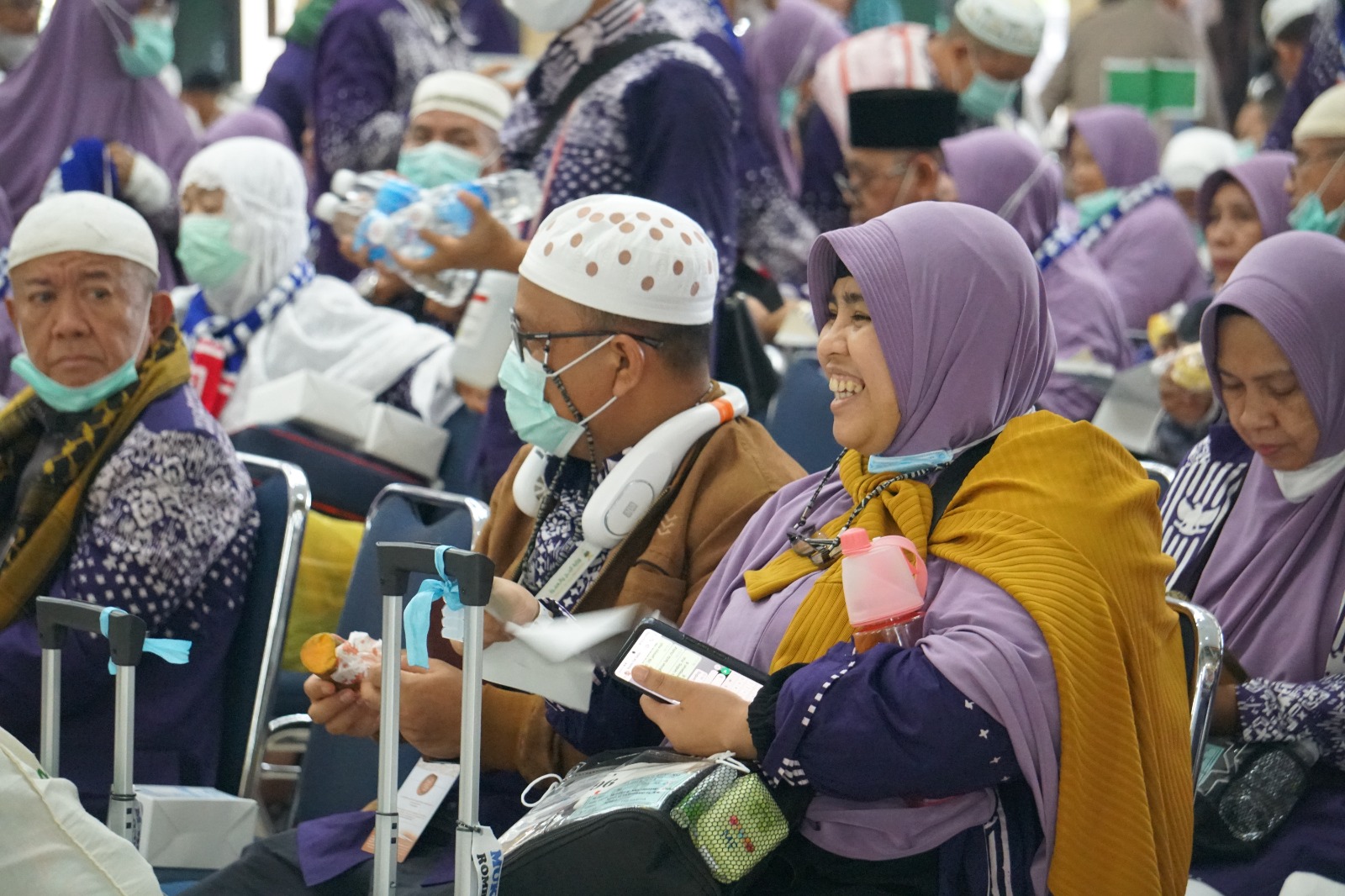 Pulang ke Tanah Air, Haji Muda Asal Palembang Salut dengan Layanan Petugas PPIH