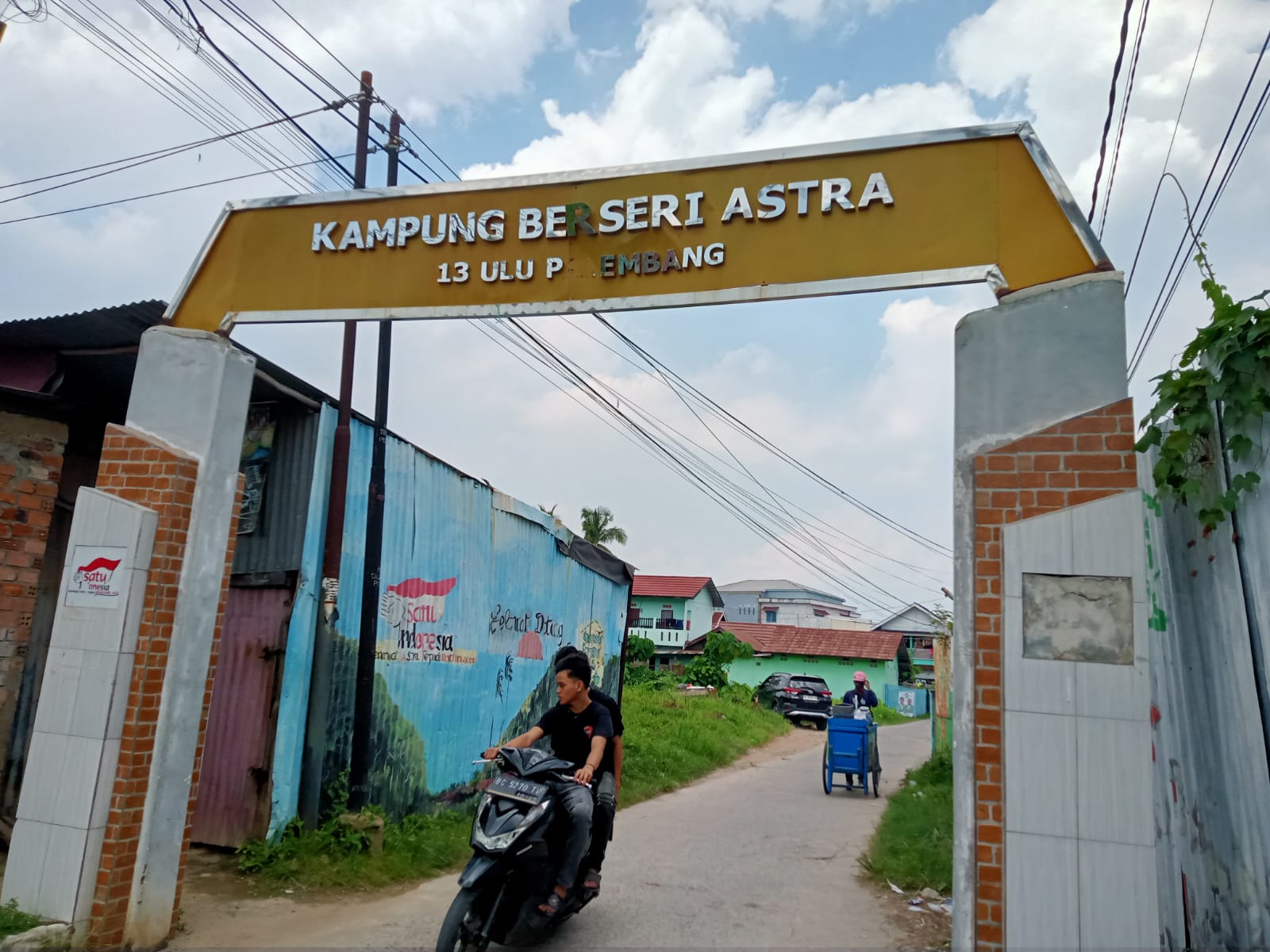 Wajah Baru Kampung Berseri Astra 13 Ulu Palembang, Dari Langganan Banjir Kini Hijau dan Cantik