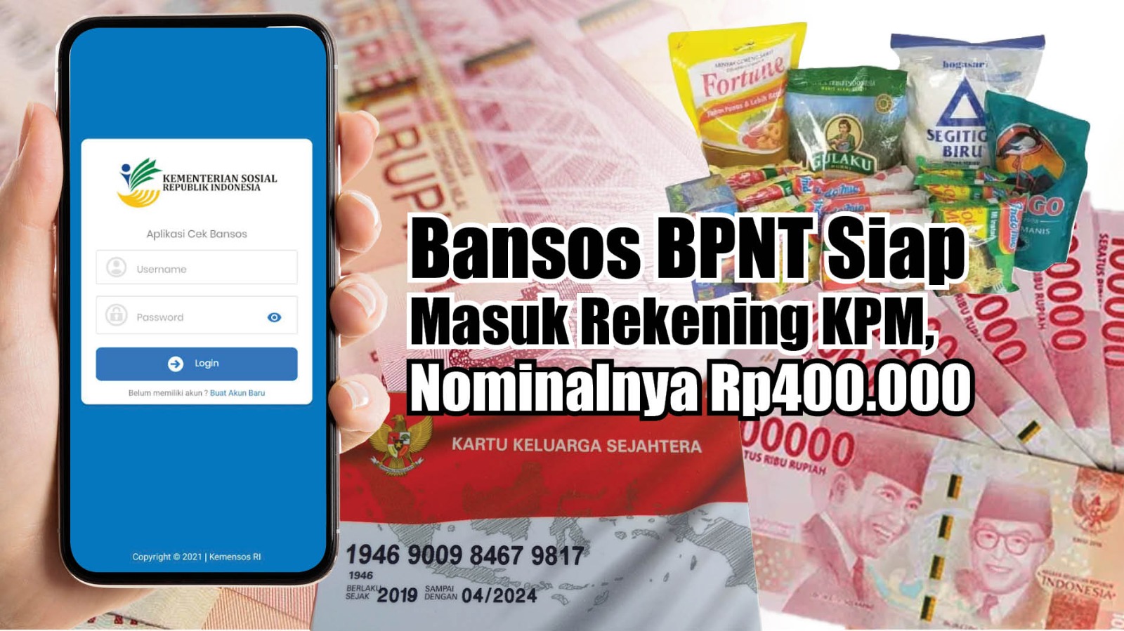 Cair Bulan Ini! Bansos BPNT Siap Masuk Rekening KPM, Nominalnya Rp400.000