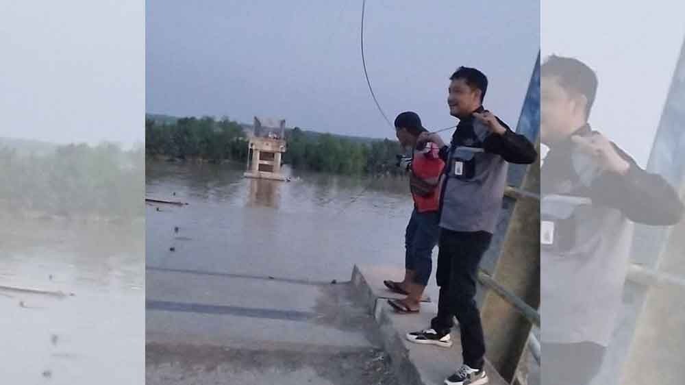 Telkomsel Berupaya Maksimal Percepat Pemulihan Jaringan Meski Medan Sulit, Imbas Jembatan Lalan Ambruk