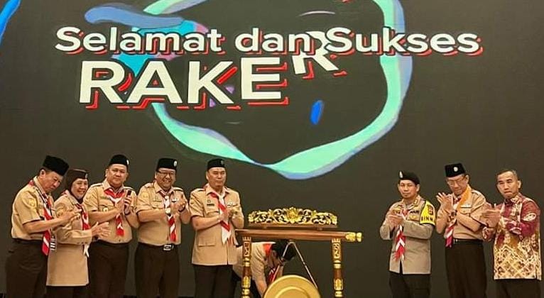 PJ Wali Kota Lubuklinggau H Koimudin Hadiri Rakerda Kwarda Gerakan Pramuka Sumsel