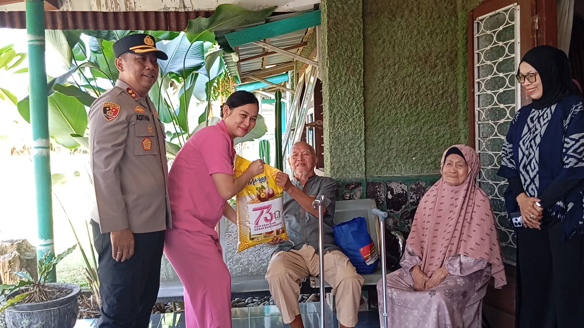 Polres Lubuklinggau Gelar Anjangsana Ke Kediamanan Purnawirawan Polri