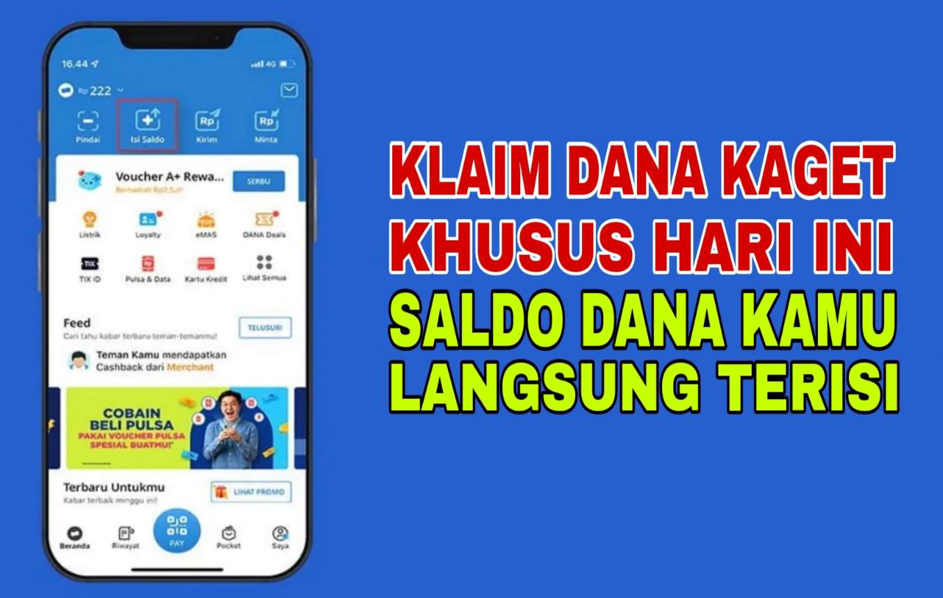 Klaim Saldo DANA Kaget Per 1 Maret 2025! Saldo Spesial Rp 115.000 Dibagikan Spesial Untuk Kamu Spesial Puasa