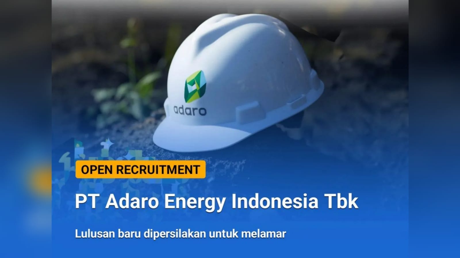 Gaji Mapan! Perusahaan Sektor Pertambangan Batubara PT Adaro Energy Indonesia Tbk Membuka Lowongan Kerja