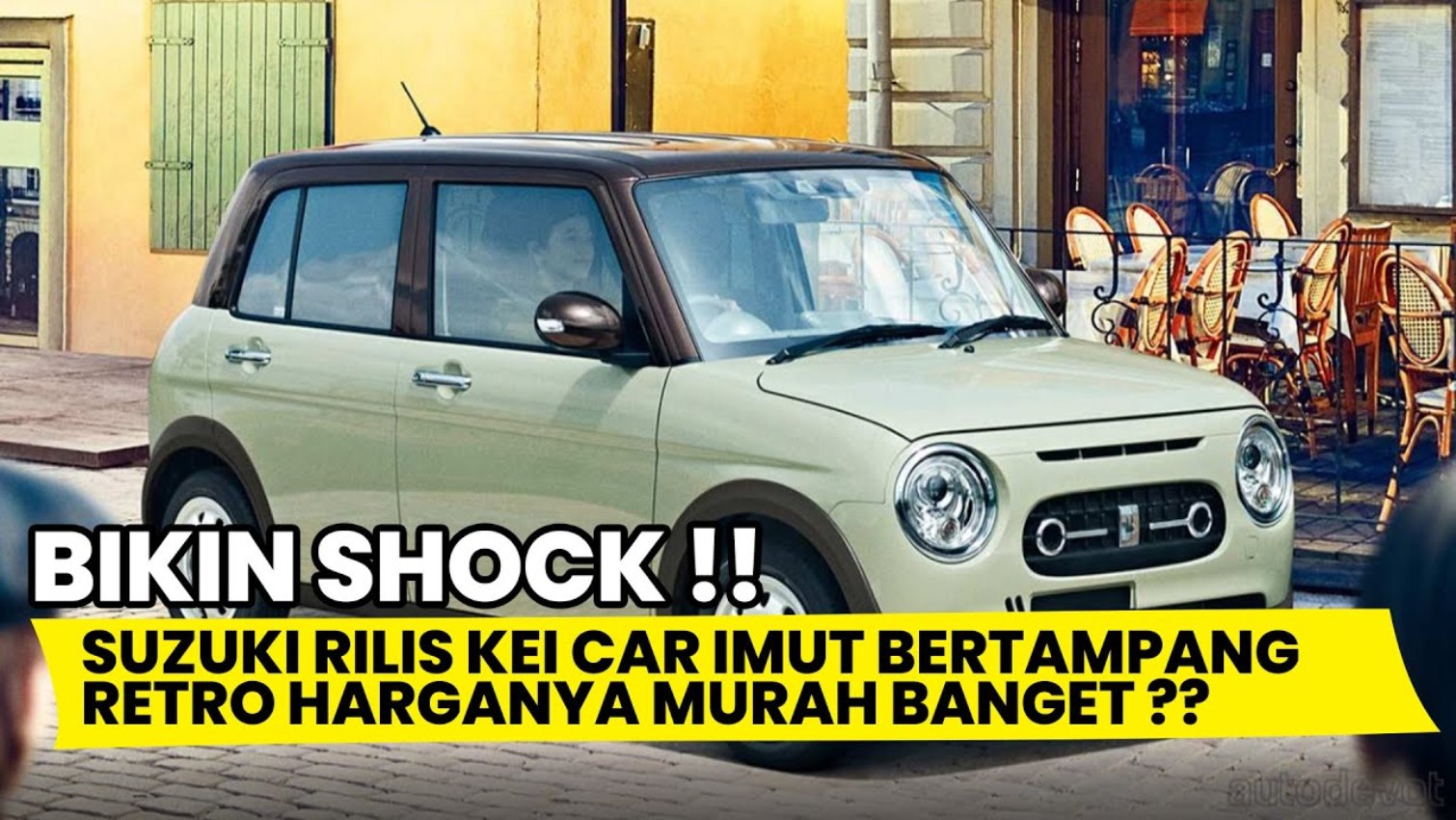 Bikin Shock! Suzuki Rilis City Car Imut, Bertampang Retro Harganya Murah Banget