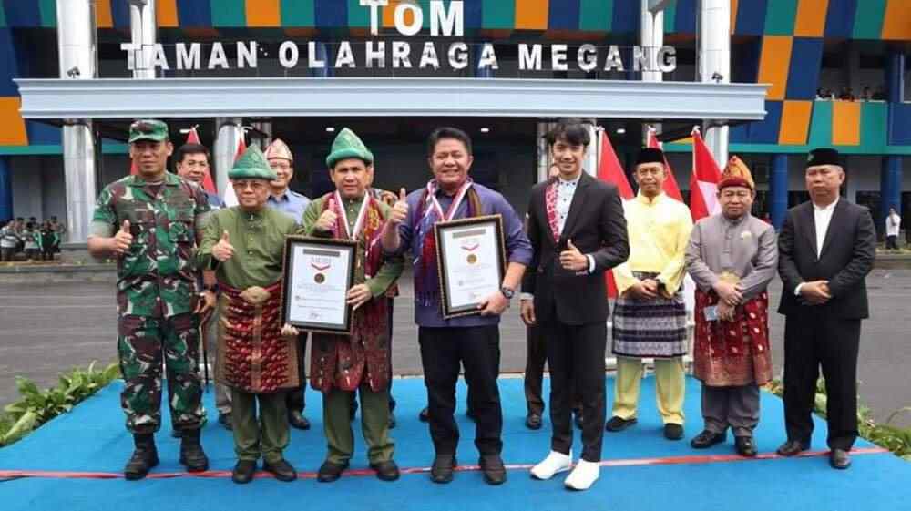 Gubernur Sumsel Resmikan Taman Olahraga Megang