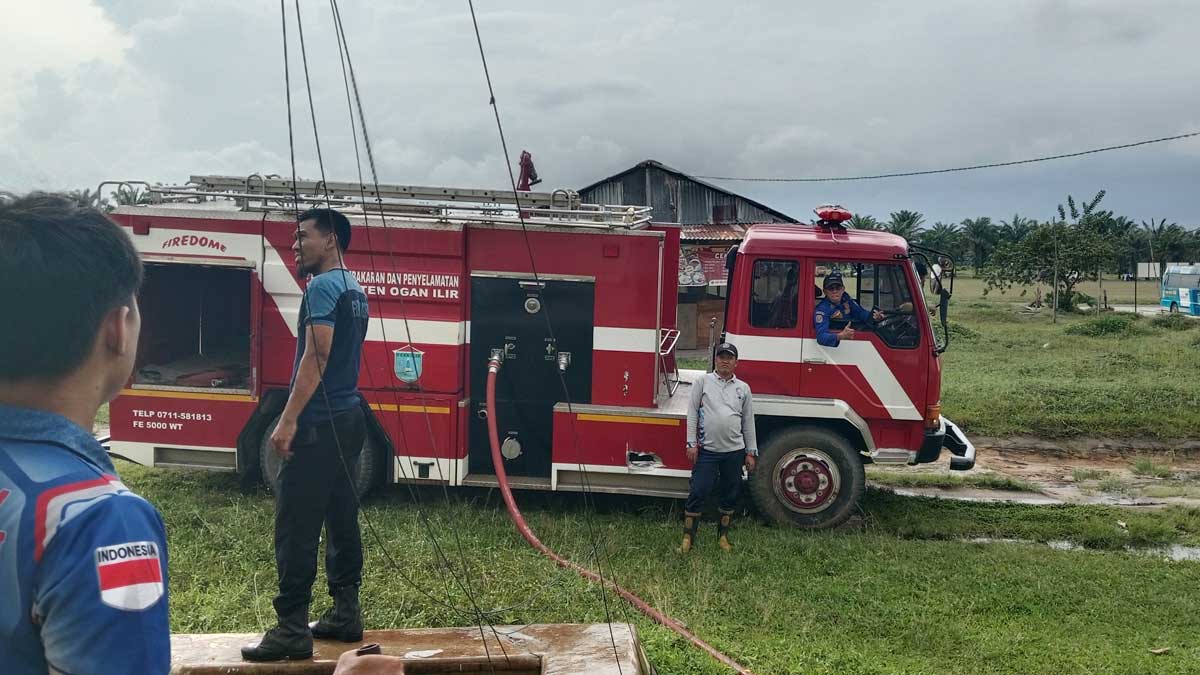 Kantor Bappeda Ogan Ilir Nyaris Hangus Terbakar, Aksi Cepat Sosok Ini Jadi Penyelamat