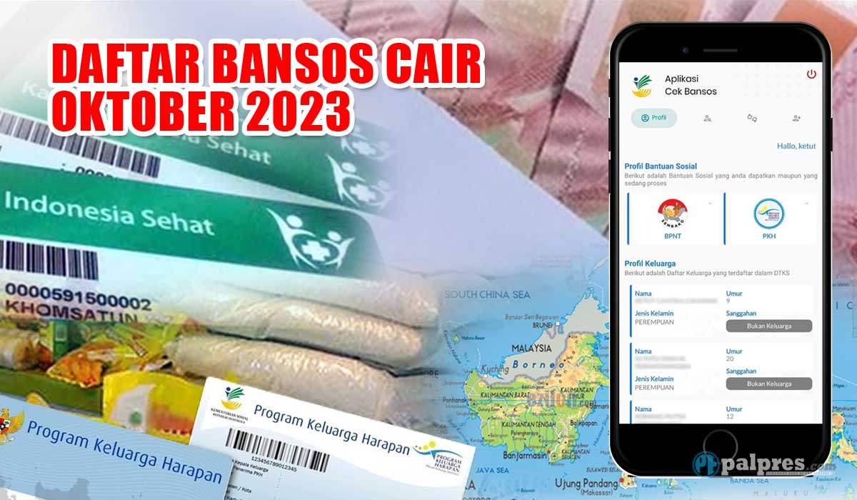 Daftar Bansos Cair Oktober 2023, Ada PKH, BPNT, BLT Dana Desa, hingga PIP Kemdikbud, Cek Penerima di Sini!