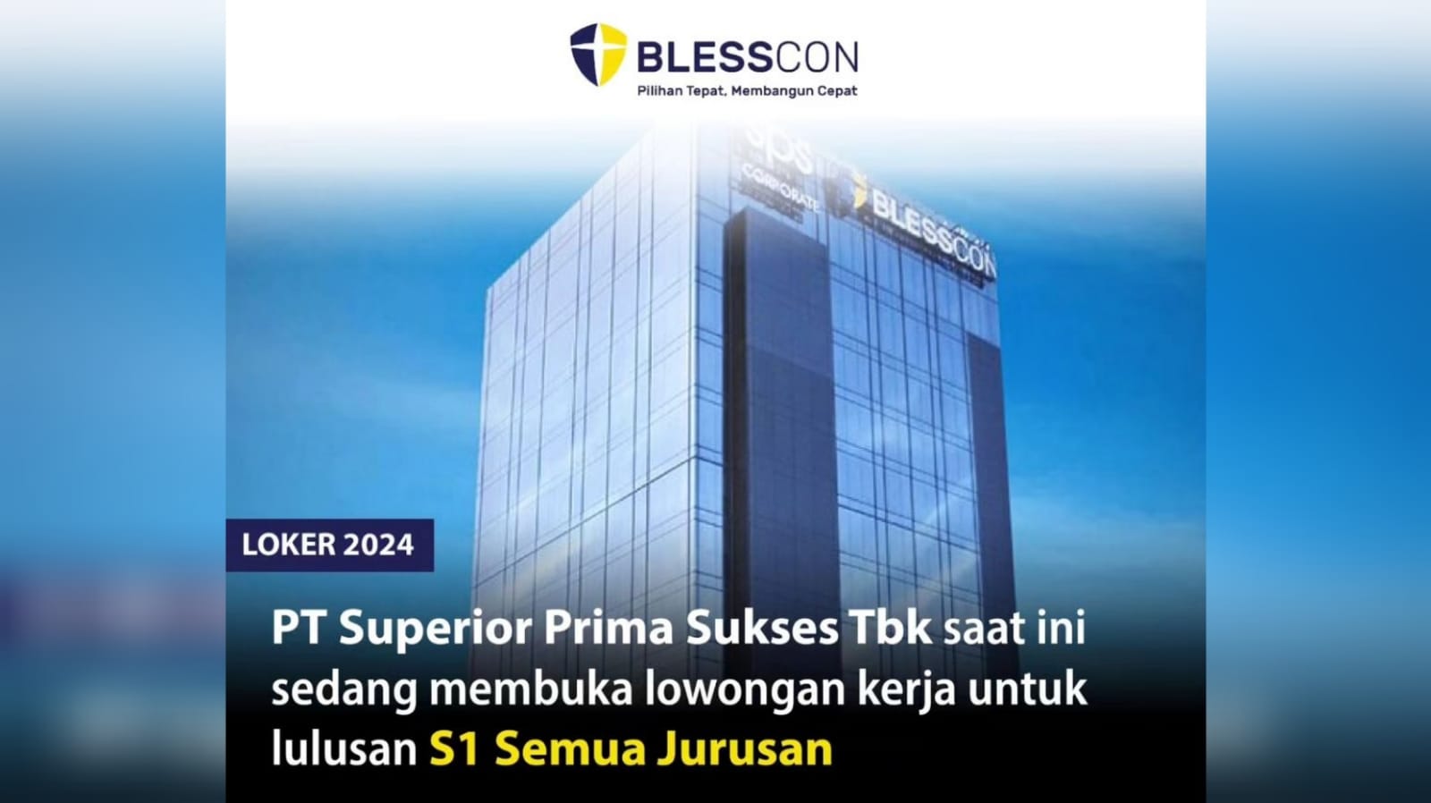 Perusahaan Bata Ringan PT Superior Prima Sukses Tbk Membuka Lowongan Kerja Terbaru Wilayah Penempatan di Sini