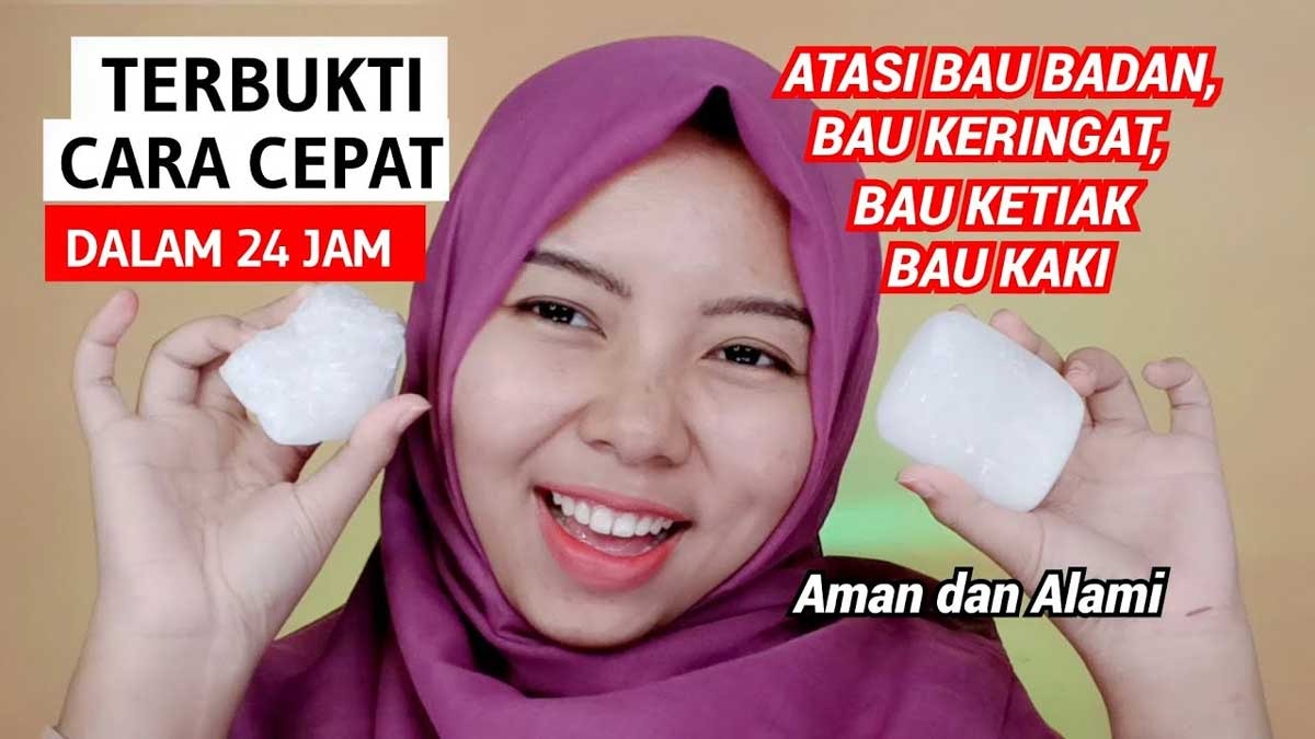 5 Cara Menghilangkan Bau Badan Alami, Tidak Hanya Bebas Keringat Kulit Ketiak Jadi Glowing