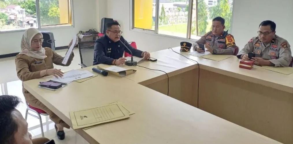 Sekda H Trisko Defriyansa Pimpin Rapat Pembentukan Satgas Pemberantasan Premanisme