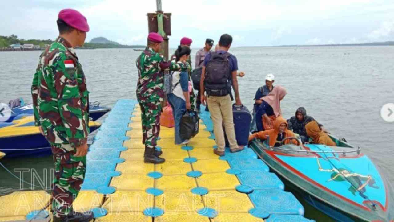 Prajurit TNI AL Gagalkan 7 CPMI Ilegal ke Malaysia, Ini Modusnya