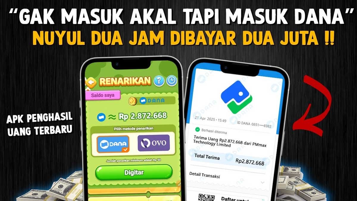 Main Game Cuma 1 Jam, Saldo DANA Nambah Rp300.000 Gak Pake Ribet, Ini Triknya!