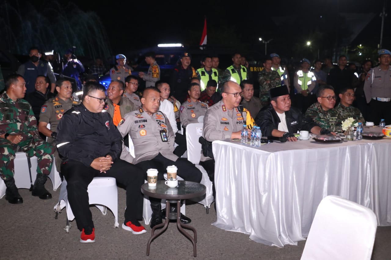 Gubernur Sumsel Herman Deru Apresiasi Kinerja Polda Sumsel Amankan Perayaan Tahun Baru 