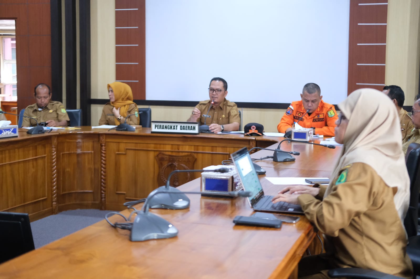 Pemkab Muba dan DPRD Kompak Membahas Penguatan Kelembagaan BPBD