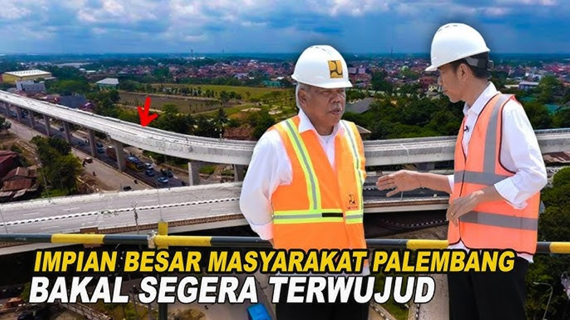 Telan Anggaran Rp152 Miliar, Flyover Sekip Ujung Palembang Progresnya Capai 46,39 Persen