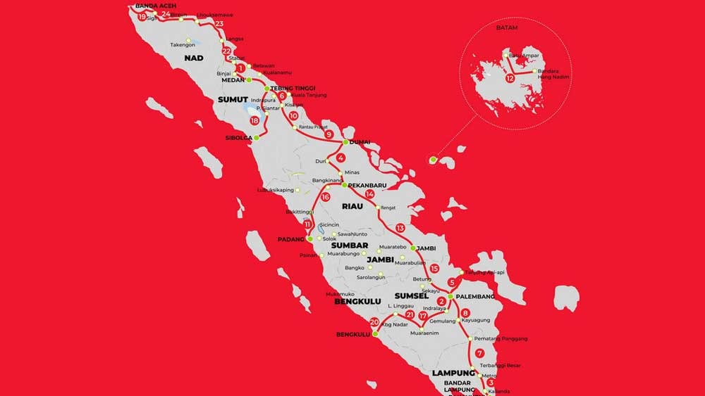 Jika Pulau Sumatera Terhubung Jalan Tol, Dari Aceh ke Lampung Tinggal Sat Set Sat Set