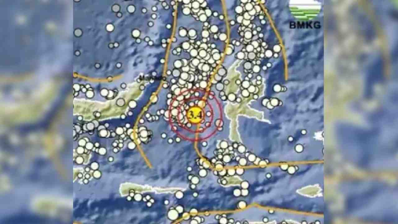 Update BMKG, Pagi Ini Gempa Guncang Ternate Maluku Utara, Tak Berpotensi Tsunami